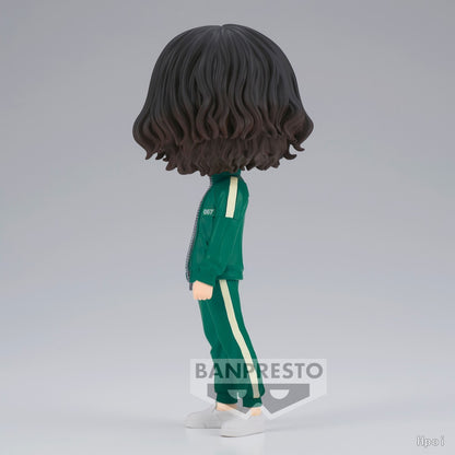 BANPRESTO Genuine Q Posket Series SQUID GAME Modelo de Brinquedo Cheng Qixun, Jiang Xiao Versão Q-version Humanoide, Todas as Idades, Brinquedo Modelo de Cenário