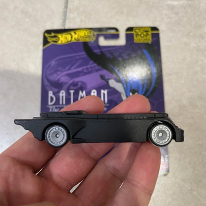 Hot Wheels Premium Pop Culture Batman The Animated Series Batmobile 1:64 Scale Diecast Car Model Alloy Vehicle Collectible Toy