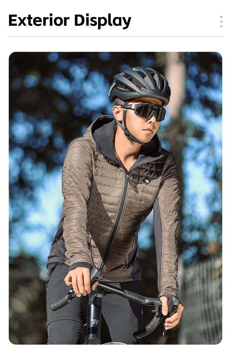WEST BIKING Cycling Jacket Men Coats Winter Thermal Fleece Windbreaker MTB Bicycle Clothing Motorcycle Bike Jackets 0?-15?