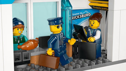 ?Pré-venda em jan.?LEGO® City Aeroporto com Avião (60502) Kit de Montar para Crianças a partir de 8 anos 887 Peças Presente de Aniversário Natal