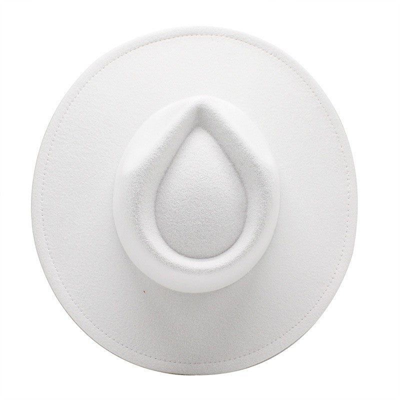 Chapéu Fedora Feminino Moderno Formal de Casamento Decoração Preto Verde Branco Panamá Boné Outono Inverno Luxo Masculino Cartola Fedoras Gorra