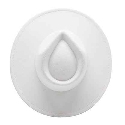 Chapéu Fedora Feminino Moderno Formal de Casamento Decoração Preto Verde Branco Panamá Boné Outono Inverno Luxo Masculino Cartola Fedoras Gorra