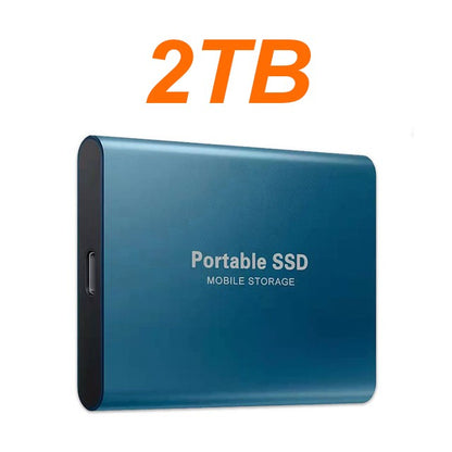 SSD portátil USB-C 2TB HD Externo 4TB de Grande Capacidade Unidade de Armazenamento de Alta Velocidade para Laptop Windows 10/11 2026