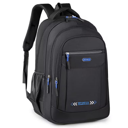 Neutral style backpack for men and women,suitable for travel and business students.Double-shoulder bag made of nylon material