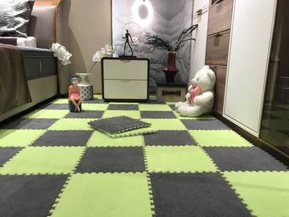 Soft Plush Children's Mat Baby Play Mat Baby Toys Eva Foam Puzzle Carpet In Children's Room Keep Warm Playmat 30*30*1CM