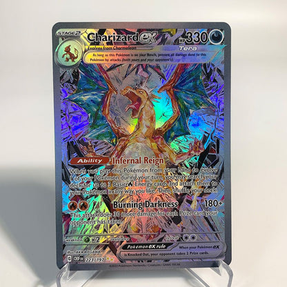 Cards Pokémon Charizard Charizard Brilhante Charizard Holográfico Charizard Ex GX VMX Hobbies Coleção Rara Cartas de Batalha Brinquedos Presentes