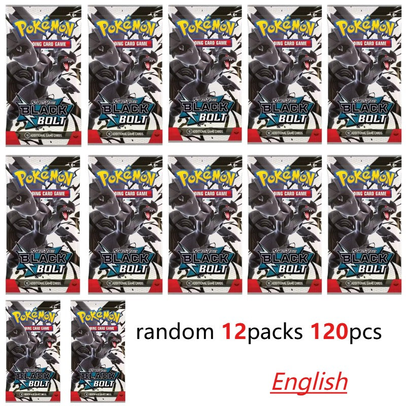 Divertido 360 Cartas Pokémon TCG Escarlate e Violeta Evoluções Prismáticas 151 Prism 36 Pacotes Caixa de Booster Pokémon Carta Colecionável
