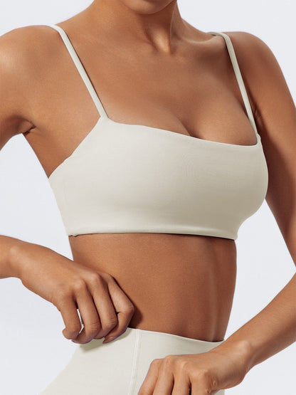 Ctenkevet Sling Yoga Bra Women Gym Workout Push Up Brassiere Female Outdoors Sports Underwear Women Fitness Shockproof Crop Top