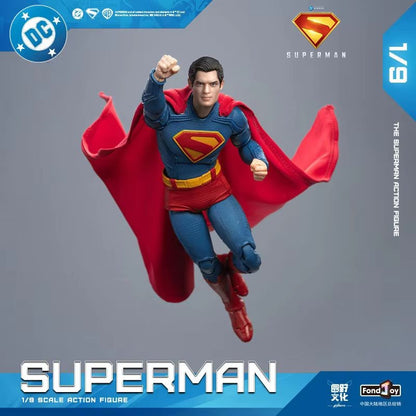 2026 Quente Fondjoy Batalha Danificada Superman Action Figure David Corenswet 1/9 Novo Boneco do Superman PVC Articulado Brinquedo Infantil Presente Para Meninos