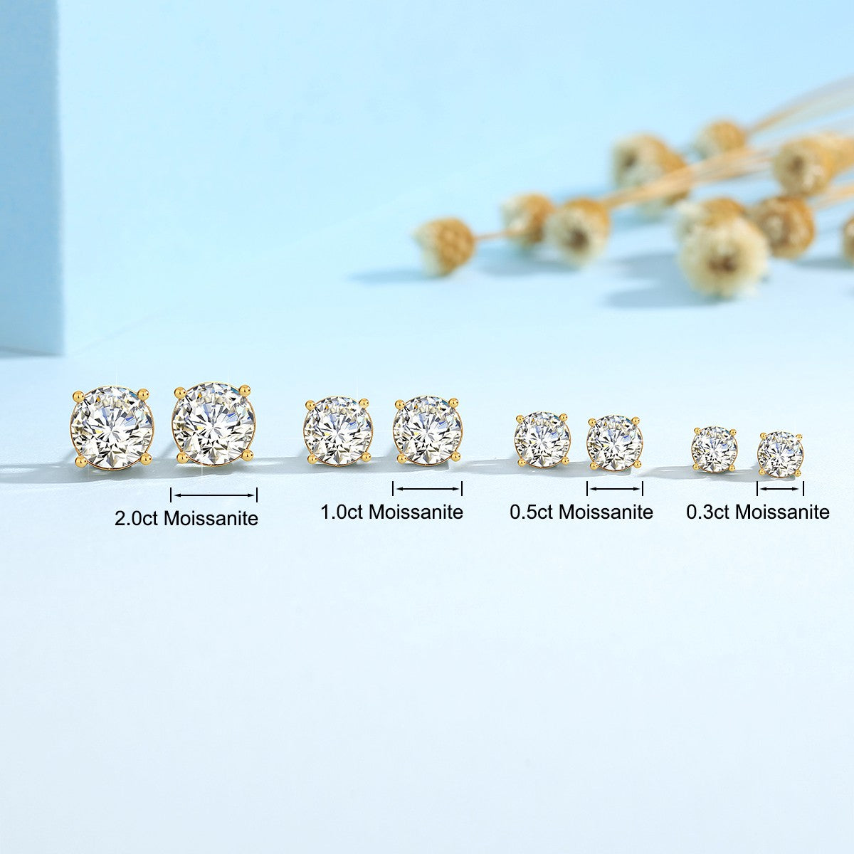 Szjinao 2025 Brincos em Alta Tendência Moissanite Ouro 18k Real Original Com Certificado Joias de Luxo Para Casamento Feminino Atacado Quente