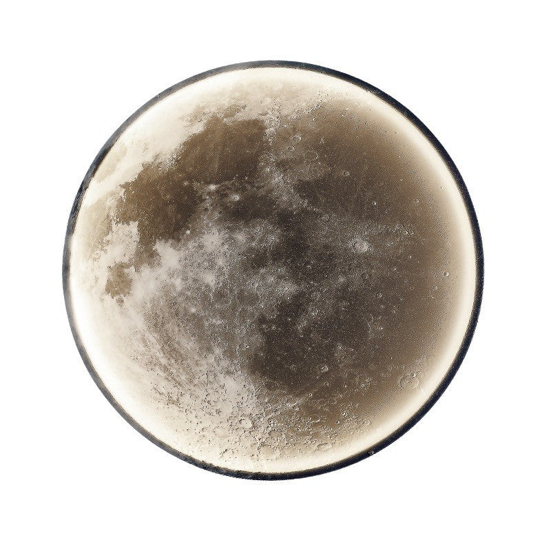 Modern LED Lunar Wall Lamp, Planetary Elegant Design Ceiling Lamp for Bedroom, Living Room Decor
