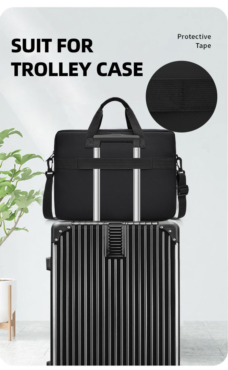 Bolsa para Notebook 15,6 Polegadas Antichoque Estojo para Laptop Maleta para Computador para Viagem de Negócios