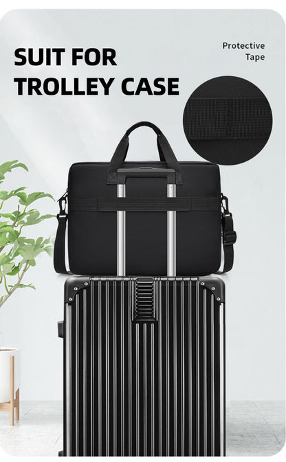 Bolsa para Notebook 15,6 Polegadas Antichoque Estojo para Laptop Maleta para Computador para Viagem de Negócios