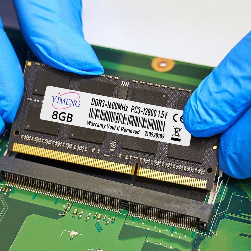 Memórias RAM para Notebook DDR3 DDR3L 4GB 8GB PC3L 1.35V 1066 1333 1600Mhz PC3 1.5V 8500 10600 12800 204 Pinos SODIMM