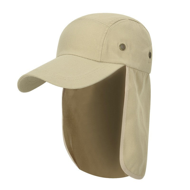 Outdoor Sport Hiking Camping Visor Hat UV Protection Face Neck Cover Fishing Sun Protcet Cap Fishing Cap Rain Hat Sun Hat Jungle