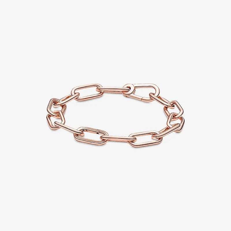 2025 Novo 925 Prata Esterlina Clássica Moda Pérola Pulseira Elo Corrente Joia de Alta Qualidade Acessório para o Dia das Mães