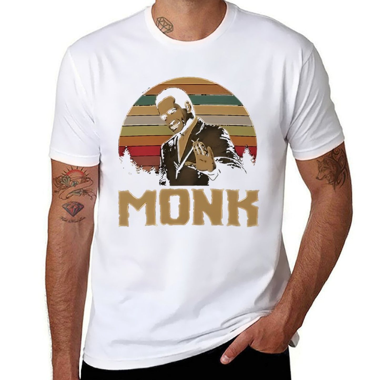 Adrian Monk Adrian Monk Adrian Monk T-Shirt t shirt man cotton t shirts for man pack white t shirt man plain T-Shirt
