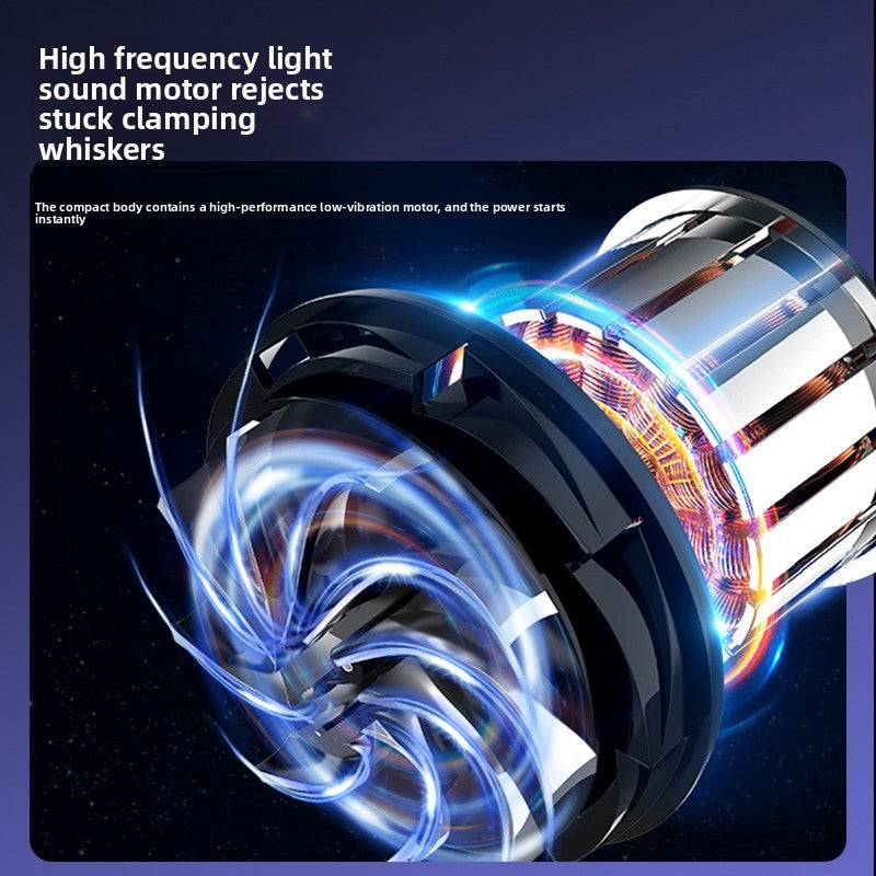 Men's shaver USB charging wireless stainless steel blade ultra long standby portable shaver waterproof travel shaver