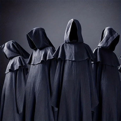 2pcs New Black Cosplay Full Mask Breathable Thin Hood Cosplay Prop Halloween Costumes Party Decoration Cosplay Head Cover