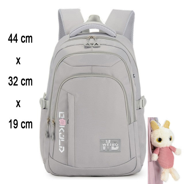 Girl School Bag Backpack Back Pack For Teenager Women Children Female Pink Schoolbag Primary High Bagpack Class Teens Child Kids