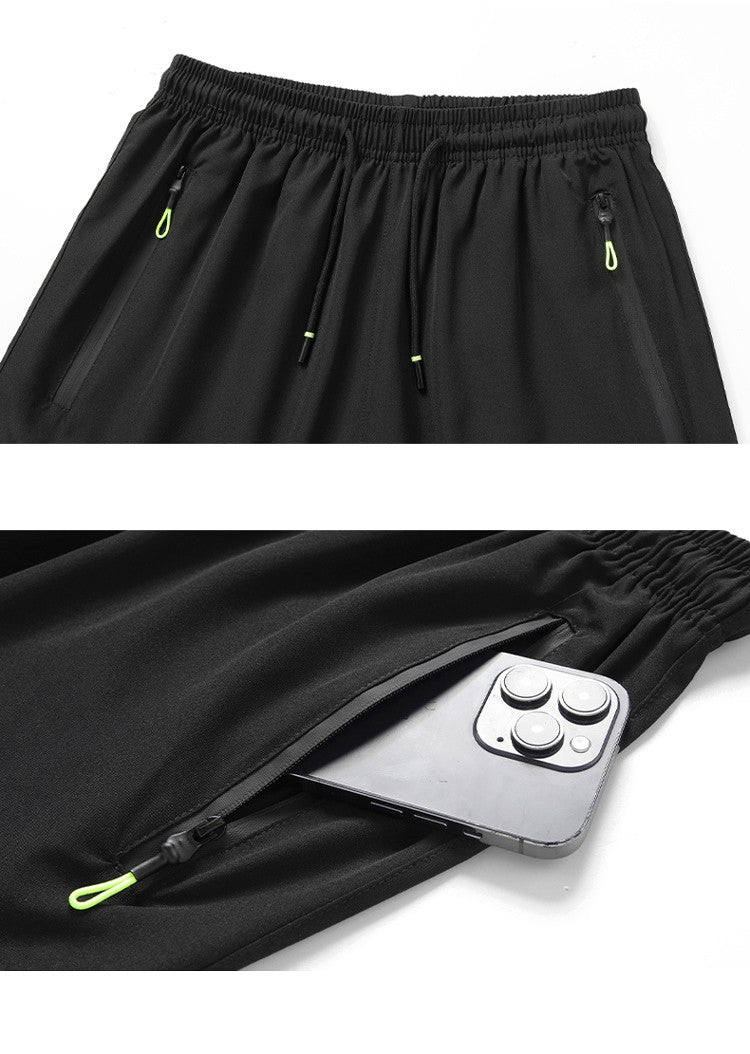 Gym Shorts Men Summer Quick Dry Training Shorts Fitness Drawstring Lightweight Athletic Sweatpants Workout Bottoms Running Wear