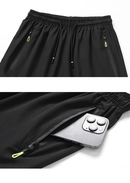 Gym Shorts Men Summer Quick Dry Training Shorts Fitness Drawstring Lightweight Athletic Sweatpants Workout Bottoms Running Wear