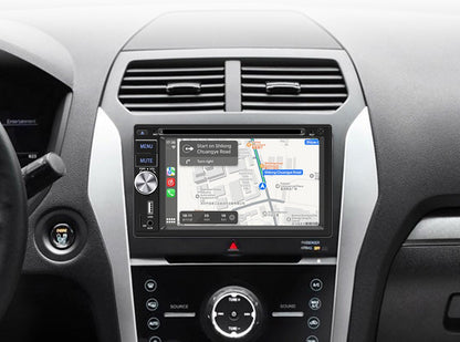 ESSGOO Universal Double 2 Din 6.2" Car Stereo Radio CD DVD Multimedia Video MP5 Player Wireless Carplay & Android Auto USB BT