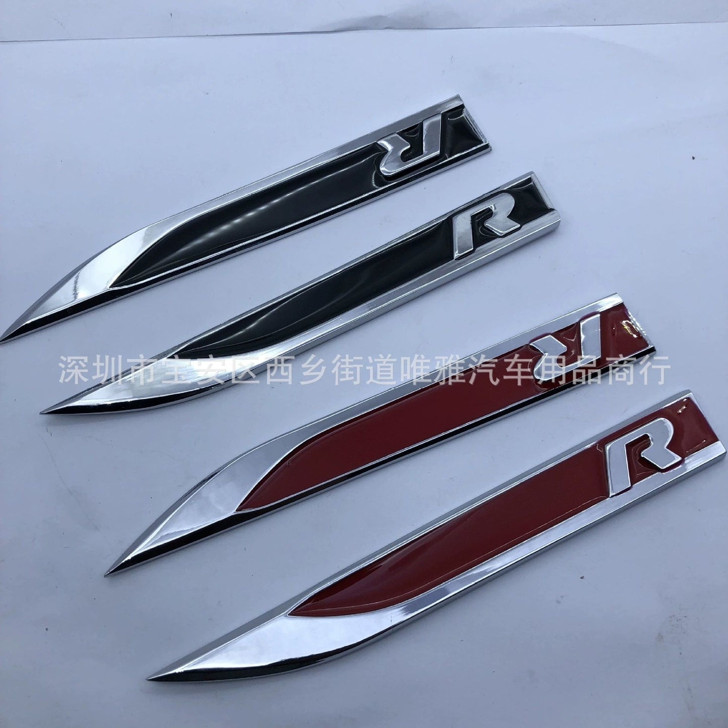 2 adesivos de carro Golf R para beleza exterior automotiva, modificação de carro MK2-8