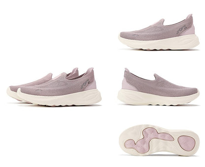 Li-Ning Women SOFT GO 2 KNIT Slip-on Casual Walking Shoes Breathable Cushion Flexible LiNing Comfortable Sports Sneakers AGLV018