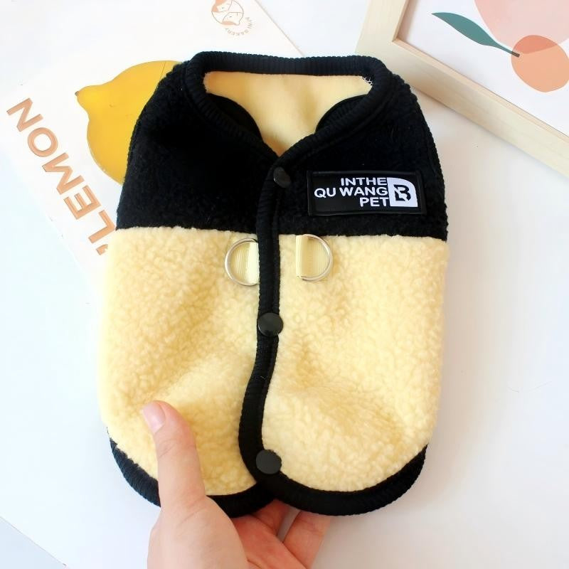 Roupas de cachorro de lã de outono Colete de cachorro com estampa de coelho Moda Moletom de cachorrinho Quente Colete de gato Pulôveres Moletons de estimação Fantasia de chihuahua