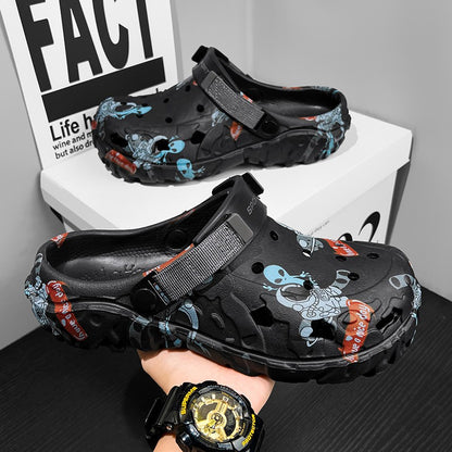 Man Shoes EVA Slippers Summer Men Garden Clogs 2025 Summer Slippers for men Outdoor Slide Soft Beach Shoes Male Summer Sandals