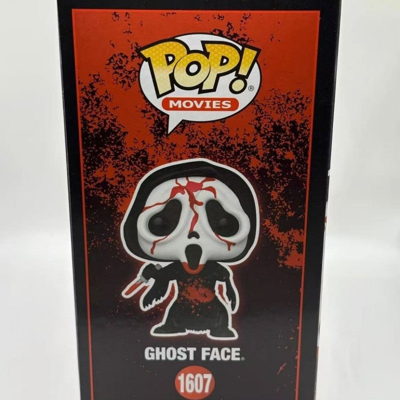 Funko Pop Scream Ghost Face Genuine Action Doll Model Killer Ghost Face (Bloody) Vinyl Dolls Limited Edition Collect Toys Gift