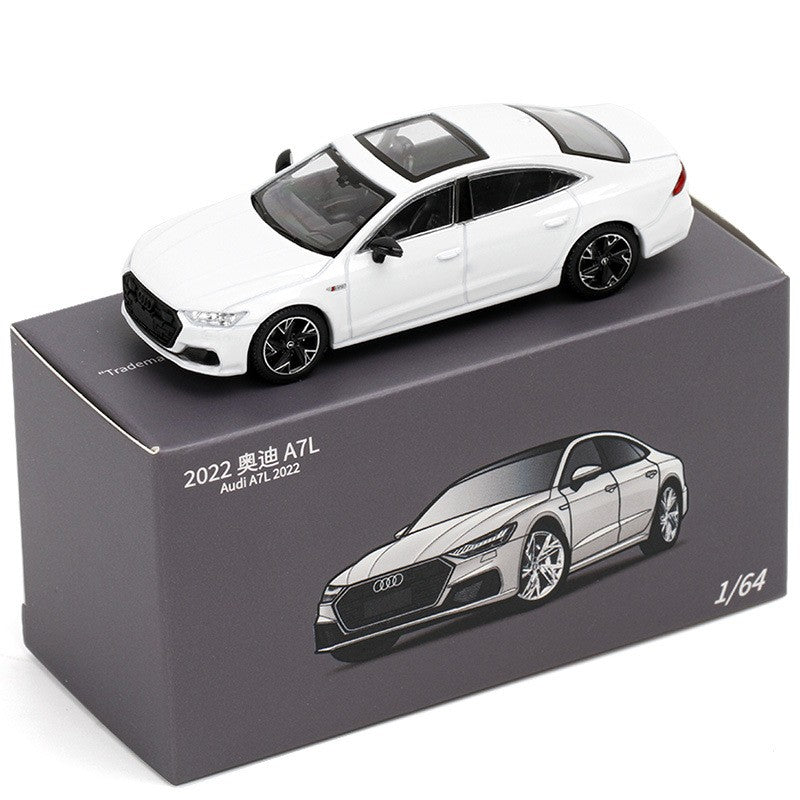 JKM 1:64 A7 2022 Alloy Car Diecasts & Toy Vehicles Car Model Miniature Scale Model Car For Children