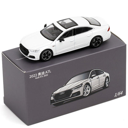 JKM 1:64 A7 2022 Alloy Car Diecasts & Toy Vehicles Car Model Miniature Scale Model Car For Children