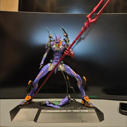 Venda quente de alta qualidade 33cm Evangelion 01 Anime Figura Eva Mutações Estatueta Coleção Estátua Enfeites de Mesa Presentes de Aniversário