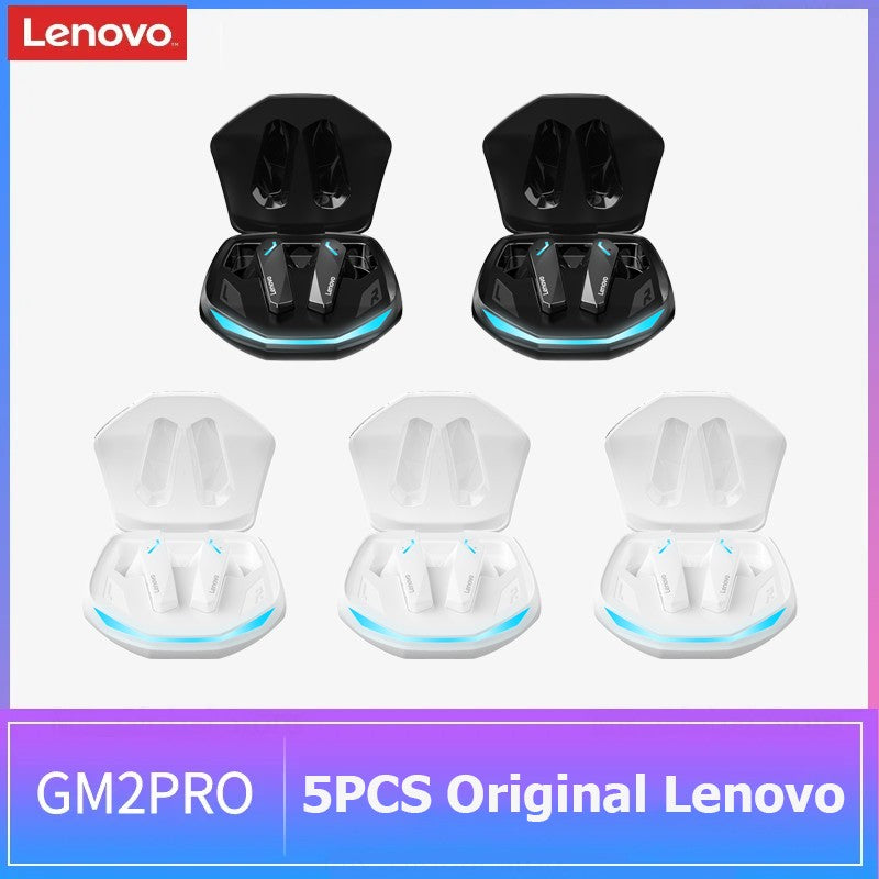 5PCS Original Lenovo GM2 ProWireless Headphones Sleep Eye Mask Headset Elastic Comfortable Sports Headband Bluetooth Earphone
