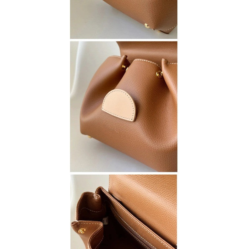 2025 High End Women's Bag with Niche Design, Light Luxury Leather Storage, Versatile Women's Bag for Commuting