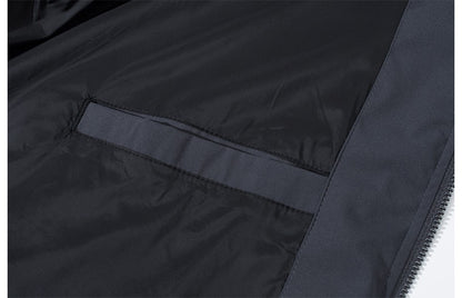 MAGCOMSEN Men's Zip-Front Golf Jacket Spring Summer Casual Jacket Solid Color Turn-down Collar Outerwear Hiking Fishing Travel