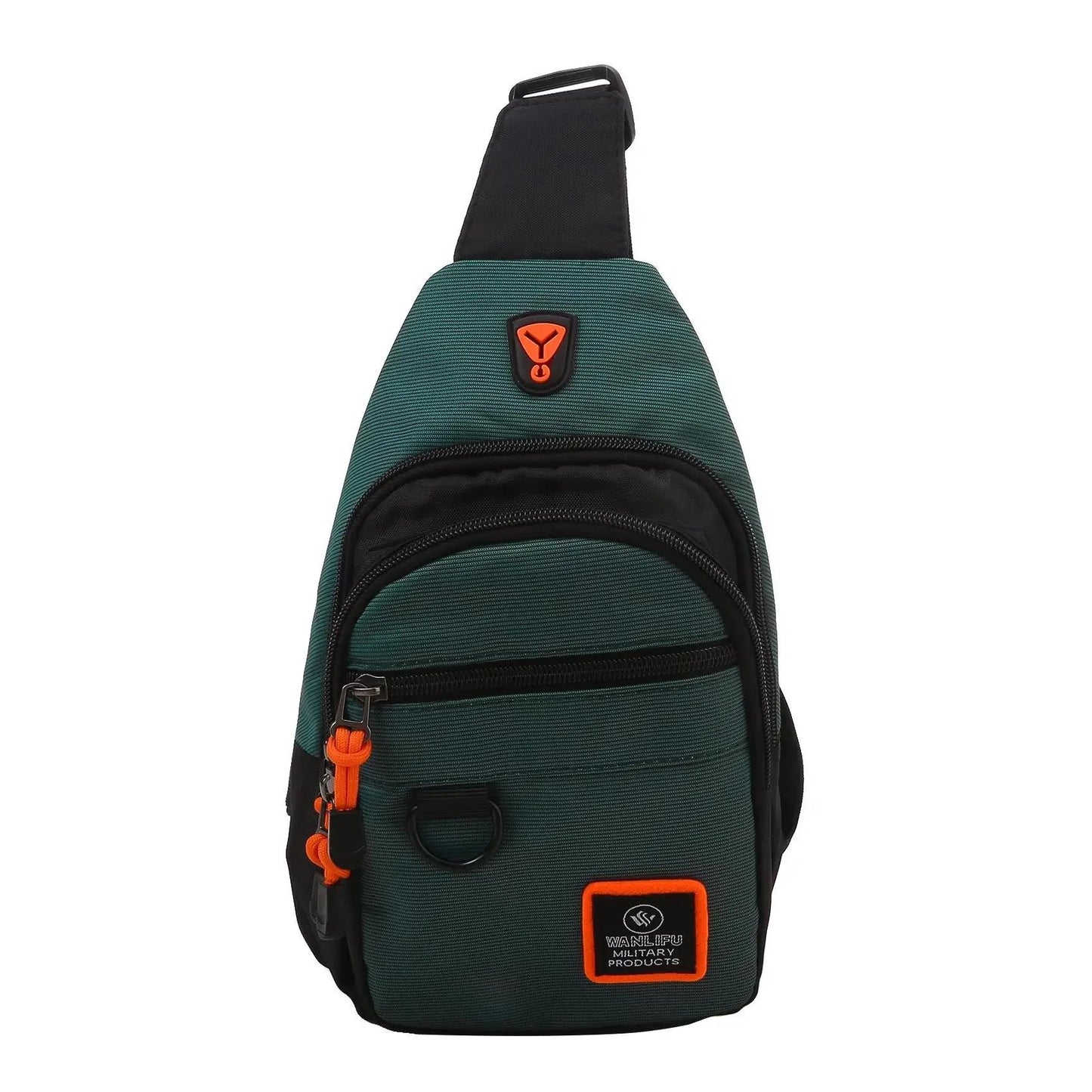 New Men Shoulder Bag Business Chest Multi-Layer Single Crossbody Portable