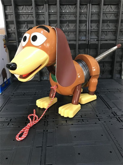 Pixar Toy Story 4 Slinky Dog Boneco Articulado com Som Coleção Brinquedo