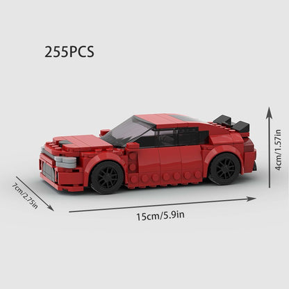 MOC Carro Esportivo de Corrida Veículo Cidade Speed Racer Modelo Técnico Blocos de Construção Tijolos Supercarro F1 Brinquedos Infantis Presentes para Meninos NSX