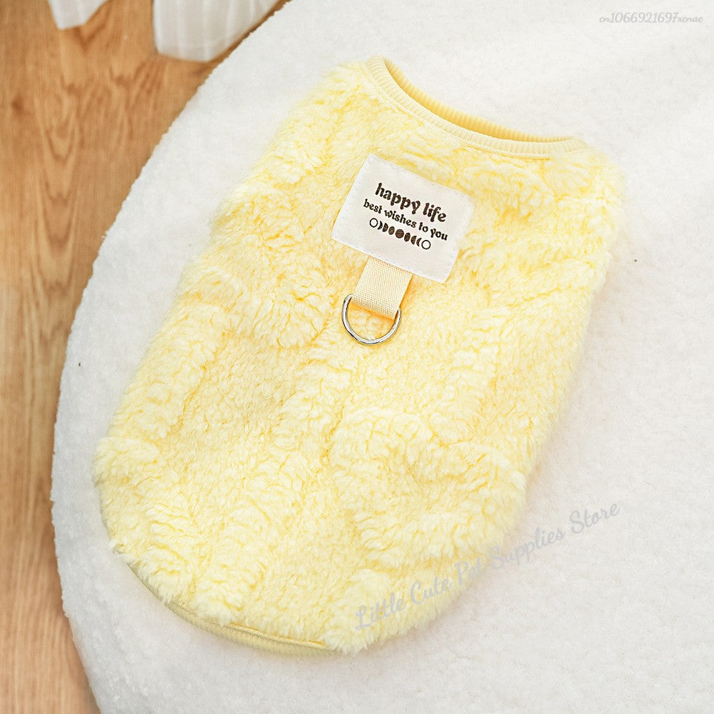 Roupas de Inverno para Cães, Colete de Lã para Teddy Bichon Pomeranian, Colete de Inverno para Cães Pequenos e Gatos, Fantasia para Animais de Estimação, Roupa para Cães, Atacado