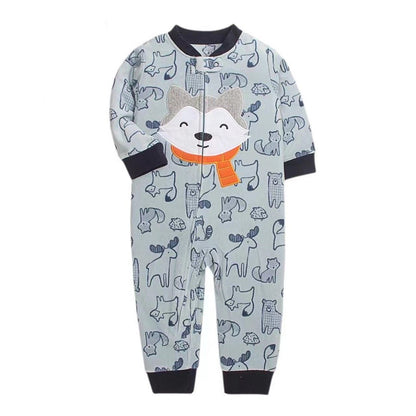 Infant Baby Romper 2024 Spring Autumn Warm Babi Boy Girl Clothes Coral Fleece Hooded Babe Girl Animal Jumpsuit