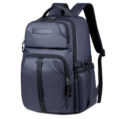 Business backpack, laptop backpack, travel bag, black, large capacity, suitable for different scenarios