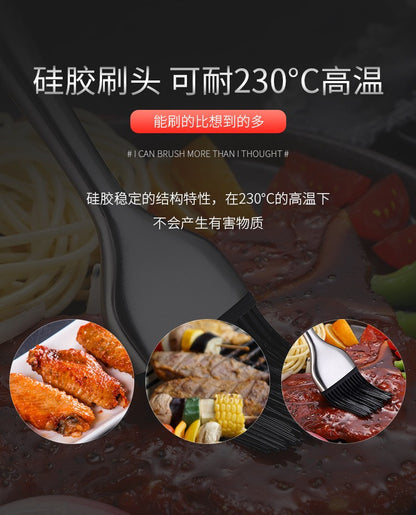 Kitchen Oil Brush Silicone  Brush BBQ Grill Oil Sauce Butter Basting Brush Barbecue Cooking Brush Kitchen BBQ Accessories