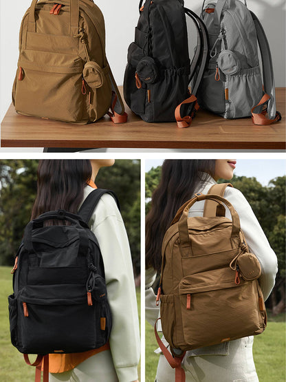 LEFF Women Backpack 15.6 Inch Large Capacity Laptop Backpacks Waterproof Outdoor Commuting Backpack Lightweight Travel Backpacks