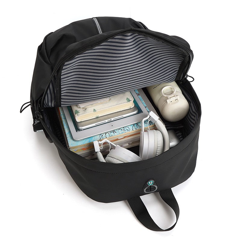 Mochila Masculina para Laptop 2025 de 17 Polegadas Impermeável para Faculdade, Escola, com Porta de Carregamento USB, Antifurto, para Viagens e Negócios