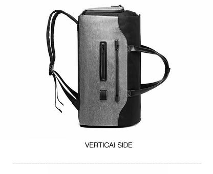 OZUKO Multifunction Men Suit Storage Travel Bag Large Capacity Luggage Handbag Male Waterproof Travel Duffel Bag Shoes Pocket