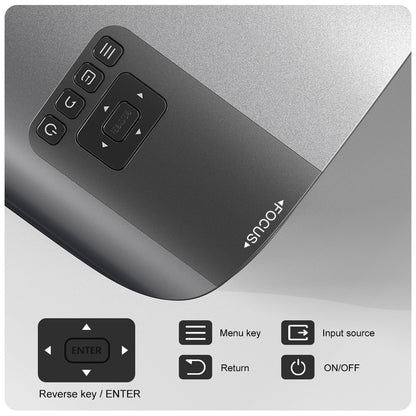 Touyinger ET32 1500ANSI Full HD 4K Projector  5G WIFI Home theater Media Video Player Smart Beamer