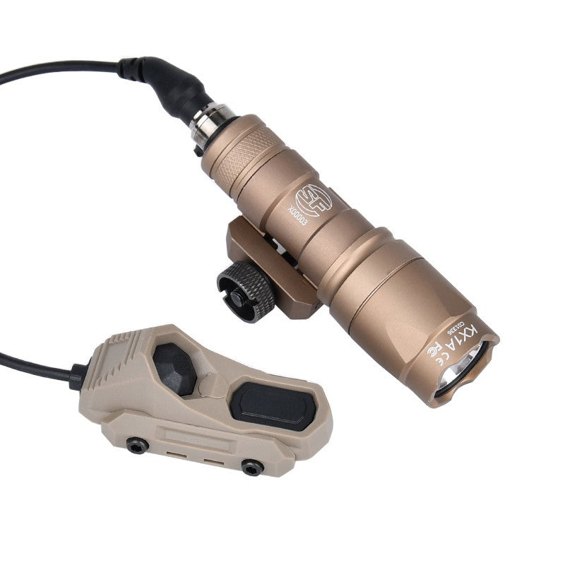 Tactical Surefir SF M300 M600 Flashlight Strong Light AXON Switch Fit 20mm Picatinny Rail Airsoft Outdoor game Toy lamp